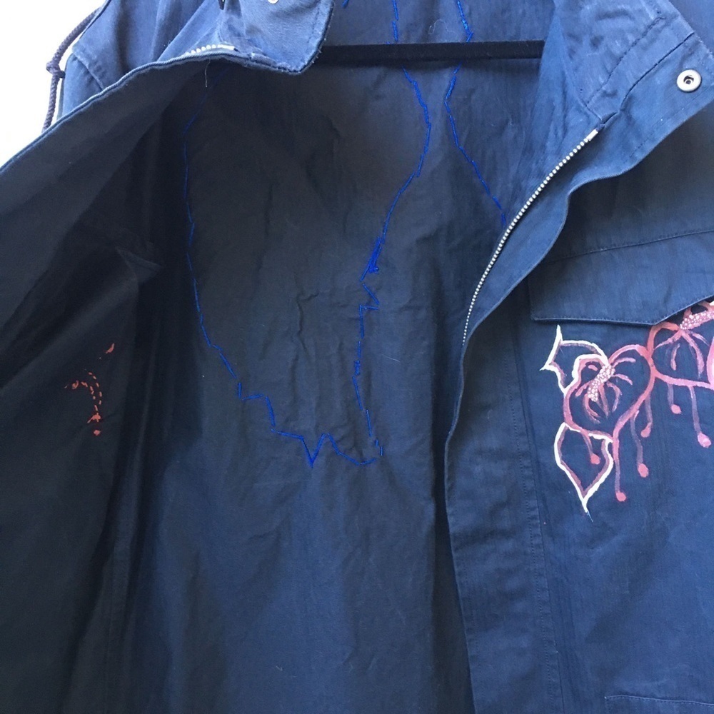 A.P.C Sequin Angel Wings Coat Size S - Picture 7 of 11